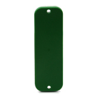HID SlimFlex Tag 77x25mm green w 3mm hole- 100pcs